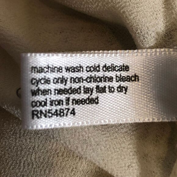 Limited Cream Long Sleeve Knit Sweater, MED - Picture 5 of 6